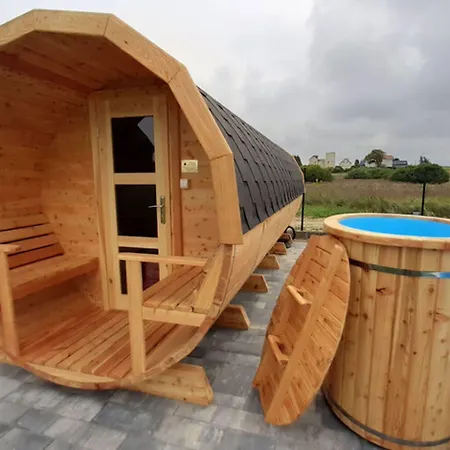 House, Sauna, Whirlpool, 度假居 米耶伦科