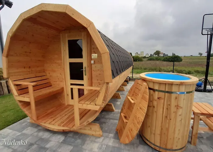 House, Sauna, Whirlpool, Semesterbostad Mielenko